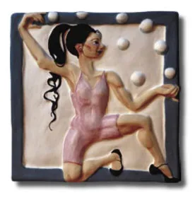 Joan Gardiner’s Tiles installed at The Hill School