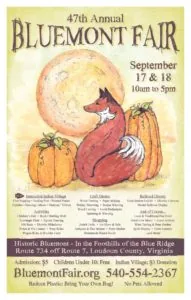 Bluemont Fair - 14x22inch '47th Annual Bluemont Fair' Poster
