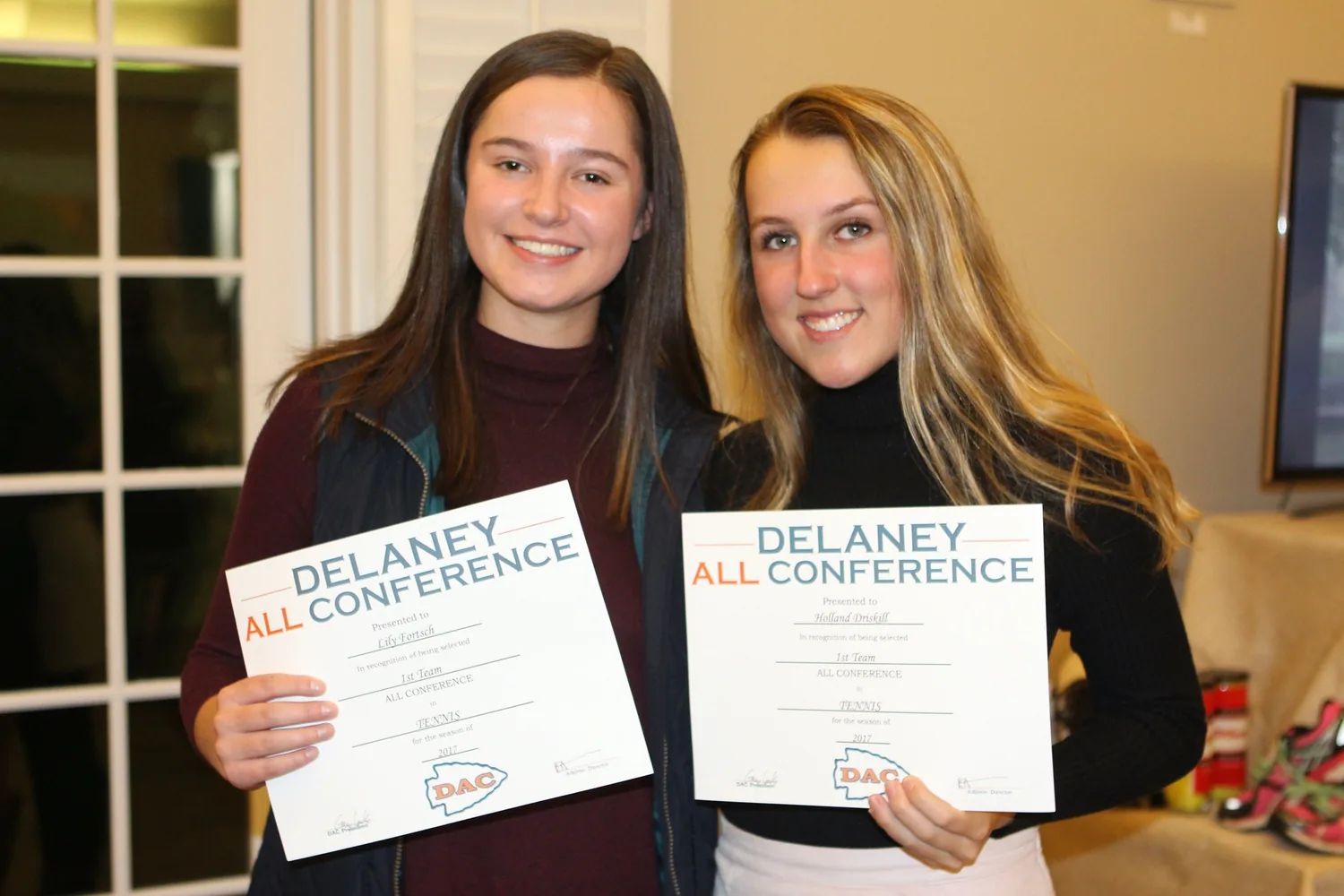 Holland Driskill and Lily Fortsch