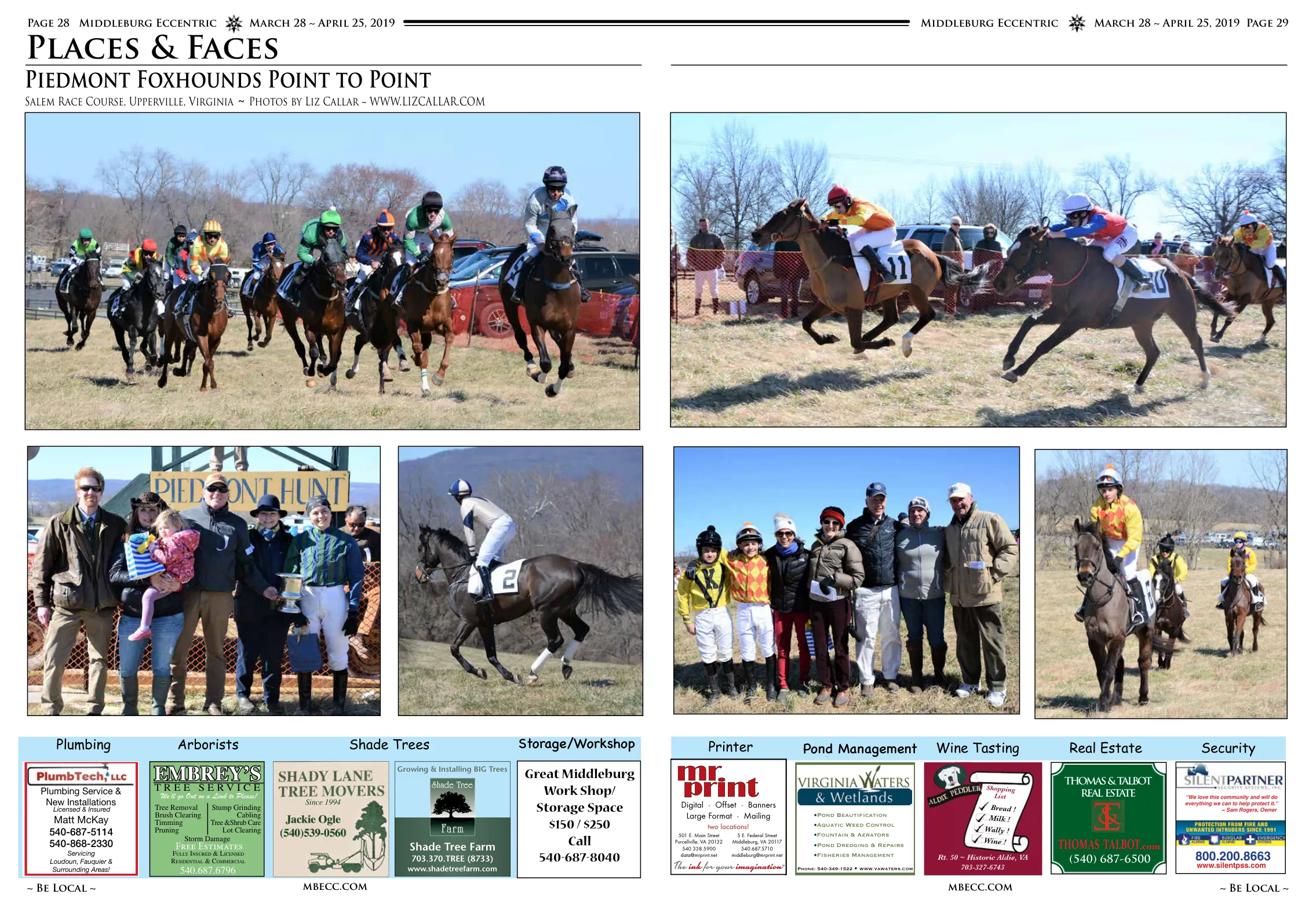Horses racing at Piedmont Foxhounds Point to Point · Flat racing at Salem Race Course · Spectators and attendees at Piedmont races · Jockey riding in competition · Group photo at Piedmont Point to Point