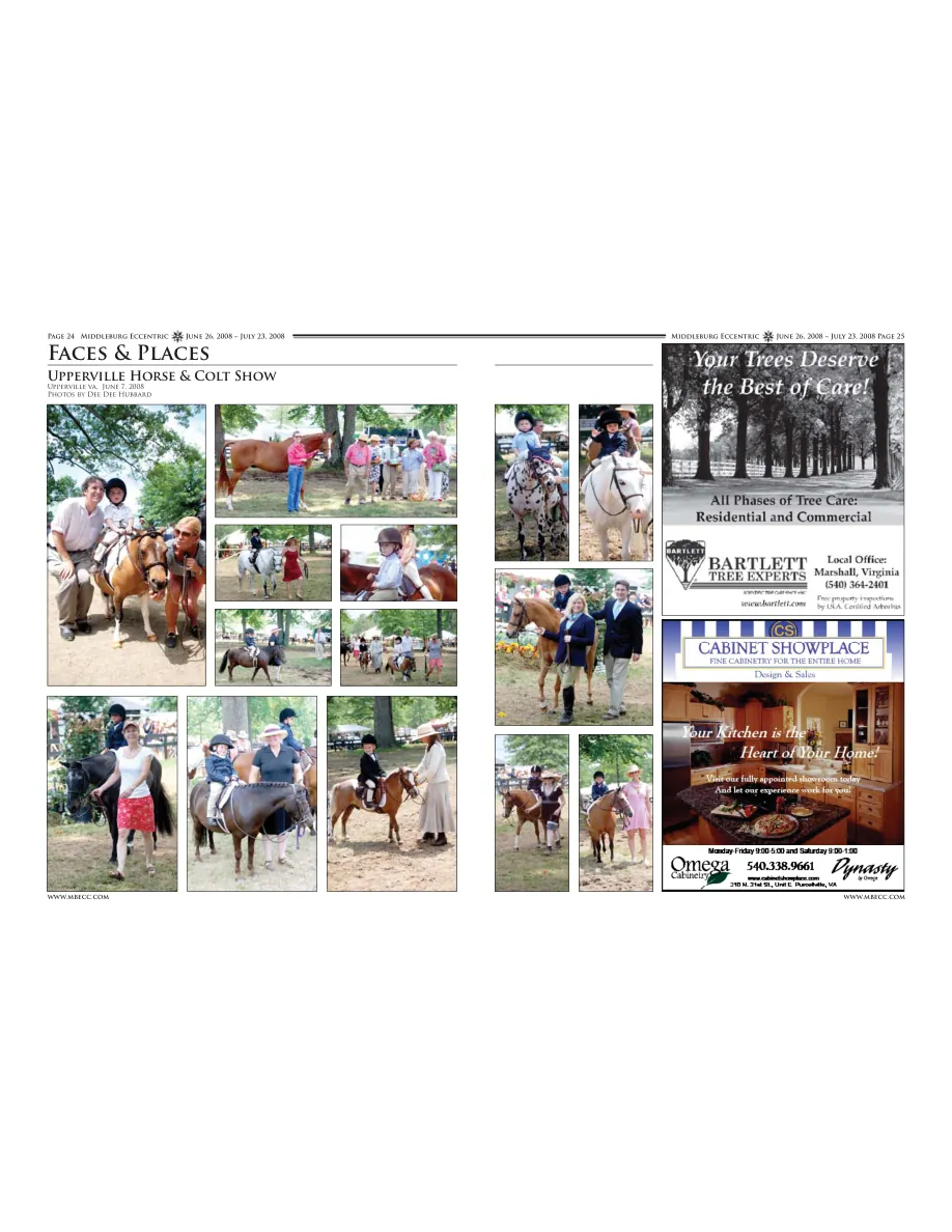 Young riders and handlers compete at the Upperville Horse & Colt Show · Handlers work with horses at the show · Competitors on horseback navigate the course · Parents and spectators watch the competition