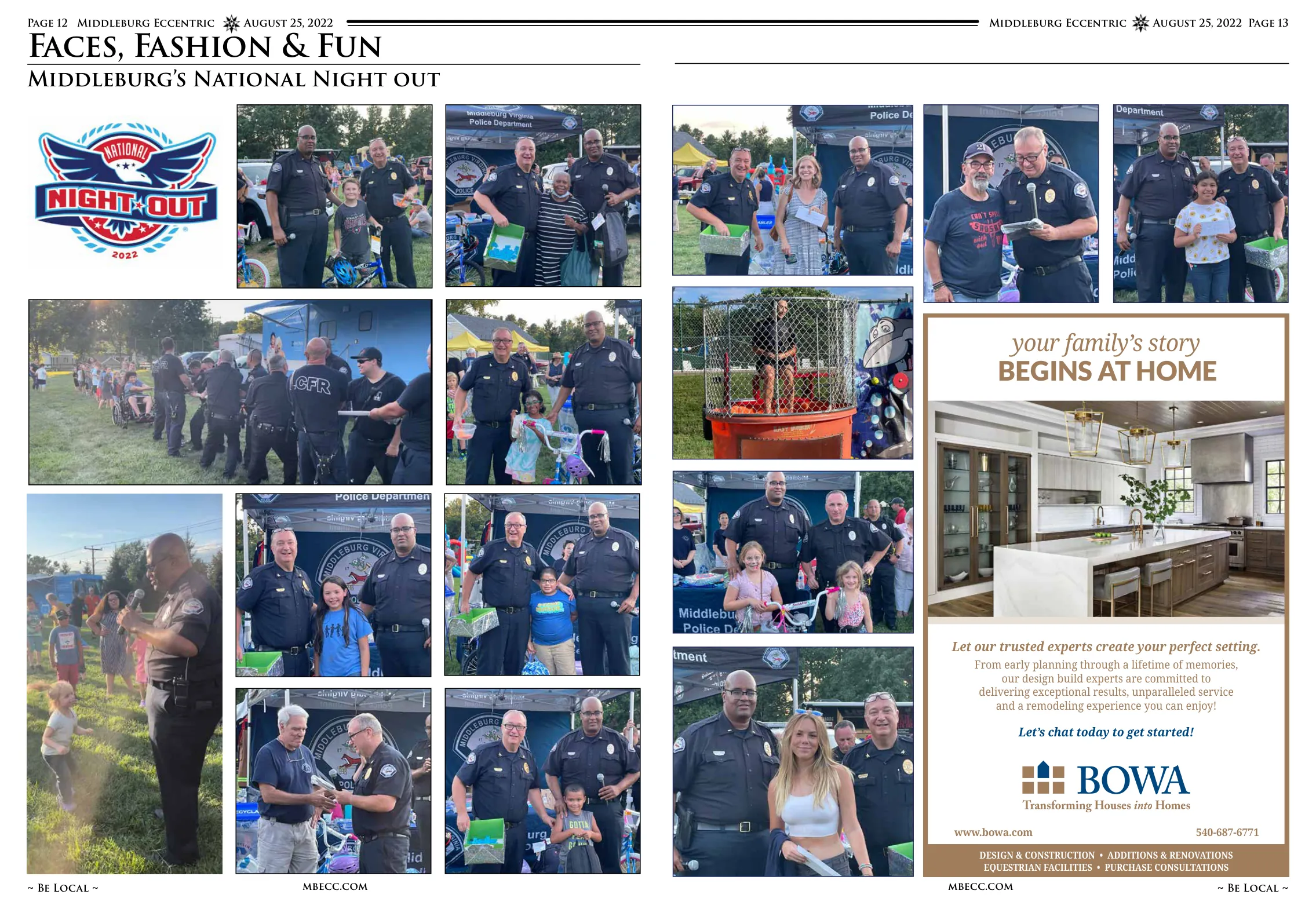 Middleburg police officers with children at National Night Out event. · Police officers engaging with community members at the event. · Children participating in National Night Out activities. · Community members interacting with law enforcement. · National Night Out crowd gathering. · Officers and children at community event. · Middleburg Police Department at National Night Out. · Community event activities and engagement.