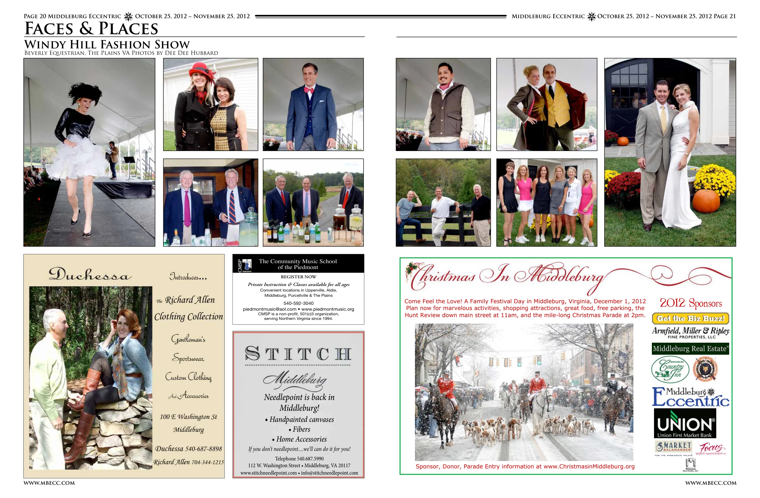 Windy Hill Fashion Show at Beverly Equestrian, The Plains VA