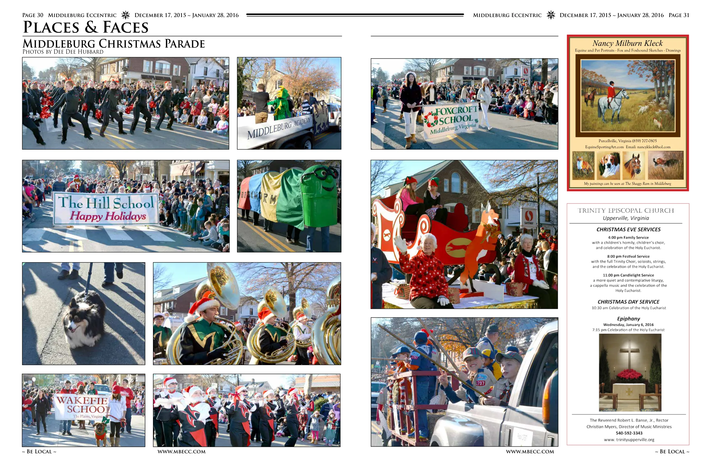 Middleburg Christmas Parade - Photos by Dee Dee Hubbard