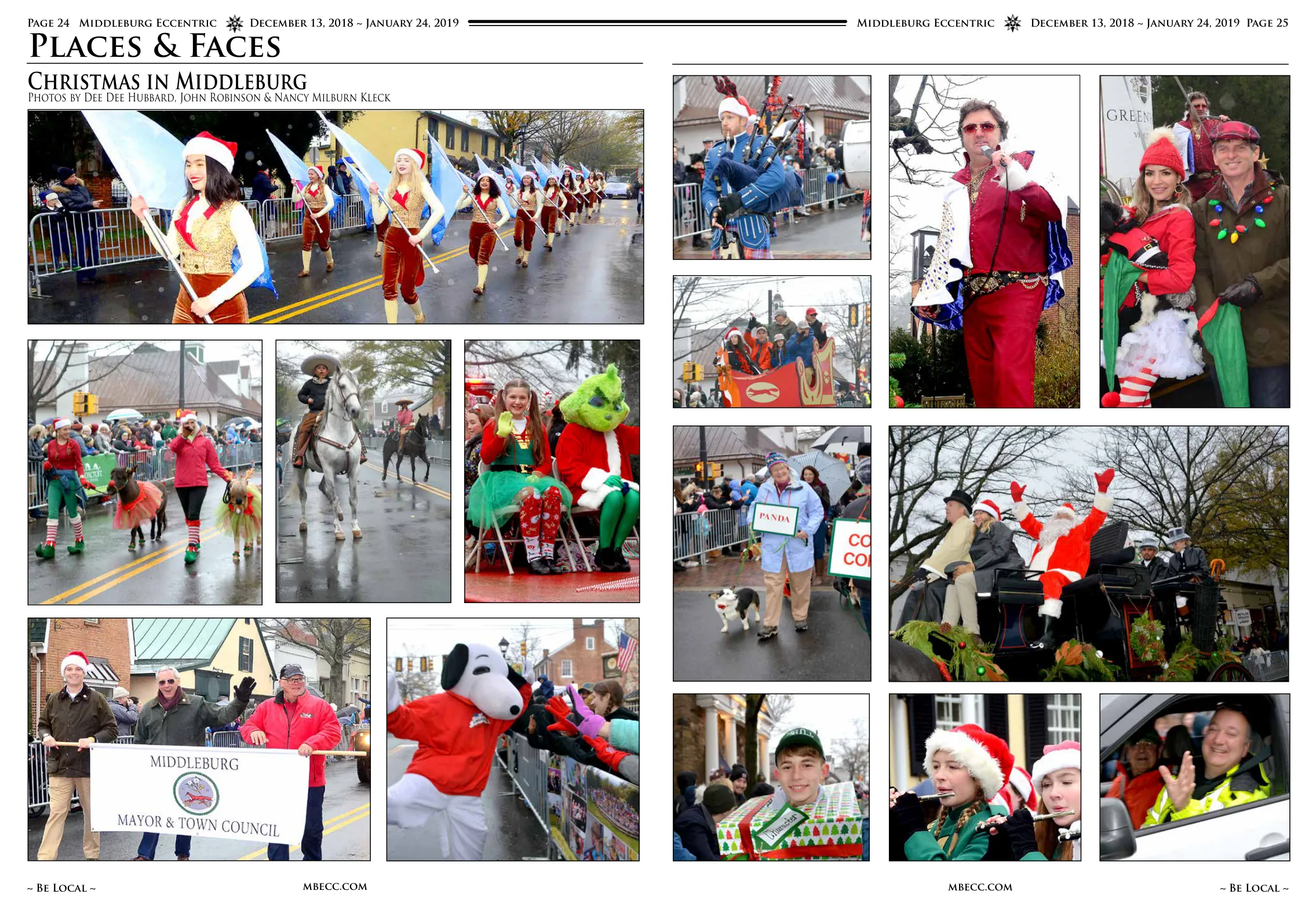 Christmas parade participants · Christmas parade · Christmas lights and caroling · Santa and his reindeer · Christmas caroling and events · Mayor and Town Council · Parade participants · Parade celebrations · Santa appearances · Children enjoying Christmas events · Parade and celebrations