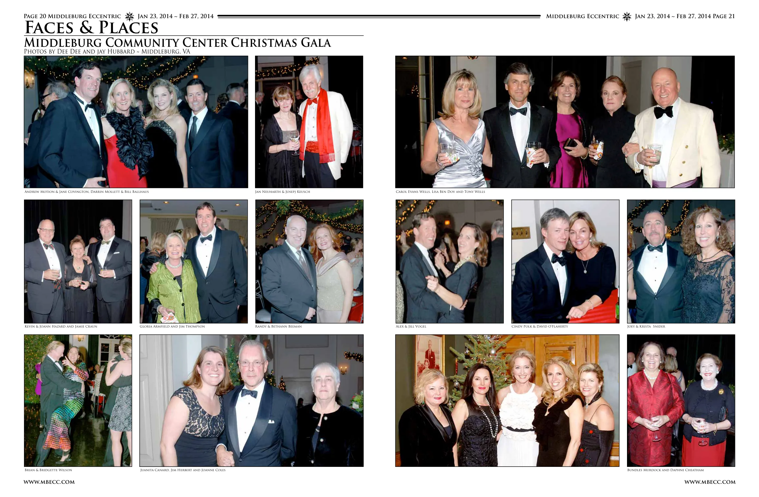 Andrew Button & Jane Covington, Darrin Mollett & Bill Ballhaus · Jan Neuharth & Joseph Keusch · Kevin & Joann Hazard and Jamie Craun · Gloria Armfield and Jim Thompson · Randy & Bethann Beeman · Brian & Bridgette Wilson · Juanita Canard, Jim Herbert and Joanne Coles · Carol Evans Wells, Lisa Ben Dov and Tony Wells · Alex & Jill Vogel · Cindy Polk & David O'Flaherty · Joey & Krista Snider · Bundles Murdock and Daphne Cheatham · Andrew Hutton & Jane Covington, Darrin Mollett & Bill Ballhaus · Jan Neuharth & Joseph Keusch · Carol Evans Wells, Lisa Ben Dov and Tony Wells · Kevin & Joann Hazard and Jamie Craun · Gloria Armfield and Jim Thompson · Randy & Bethann Beeman · Mark & Jill Vogel · Cindi Polk & David O'Flaherty · Joey & Krina Snider · Robin & Brigette Wilson · Roxann Canard, Jim Herbert and Joanne Coles · Brindless Murdock and Daphne Cheatham