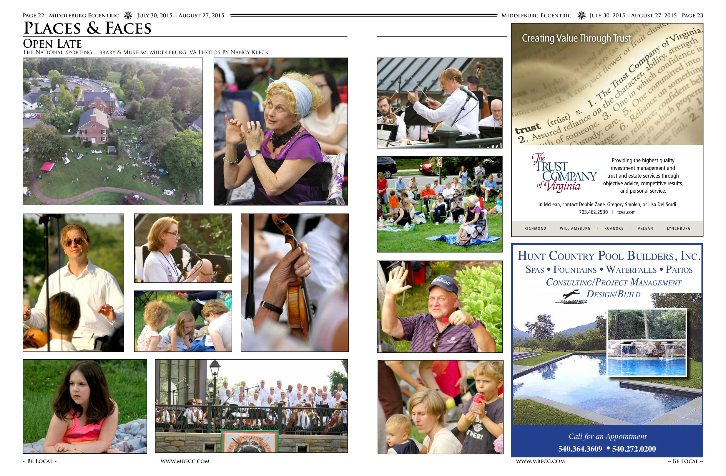 The National Sporting Library & Museum - aerial view · Woman enjoying outdoor event · Woman with violin · Children watching performance · Man conducting orchestra · Audience enjoying performance · Outdoor gathering with children · Children at event · Violinist performing · Man speaking at podium · Children enjoying activities
