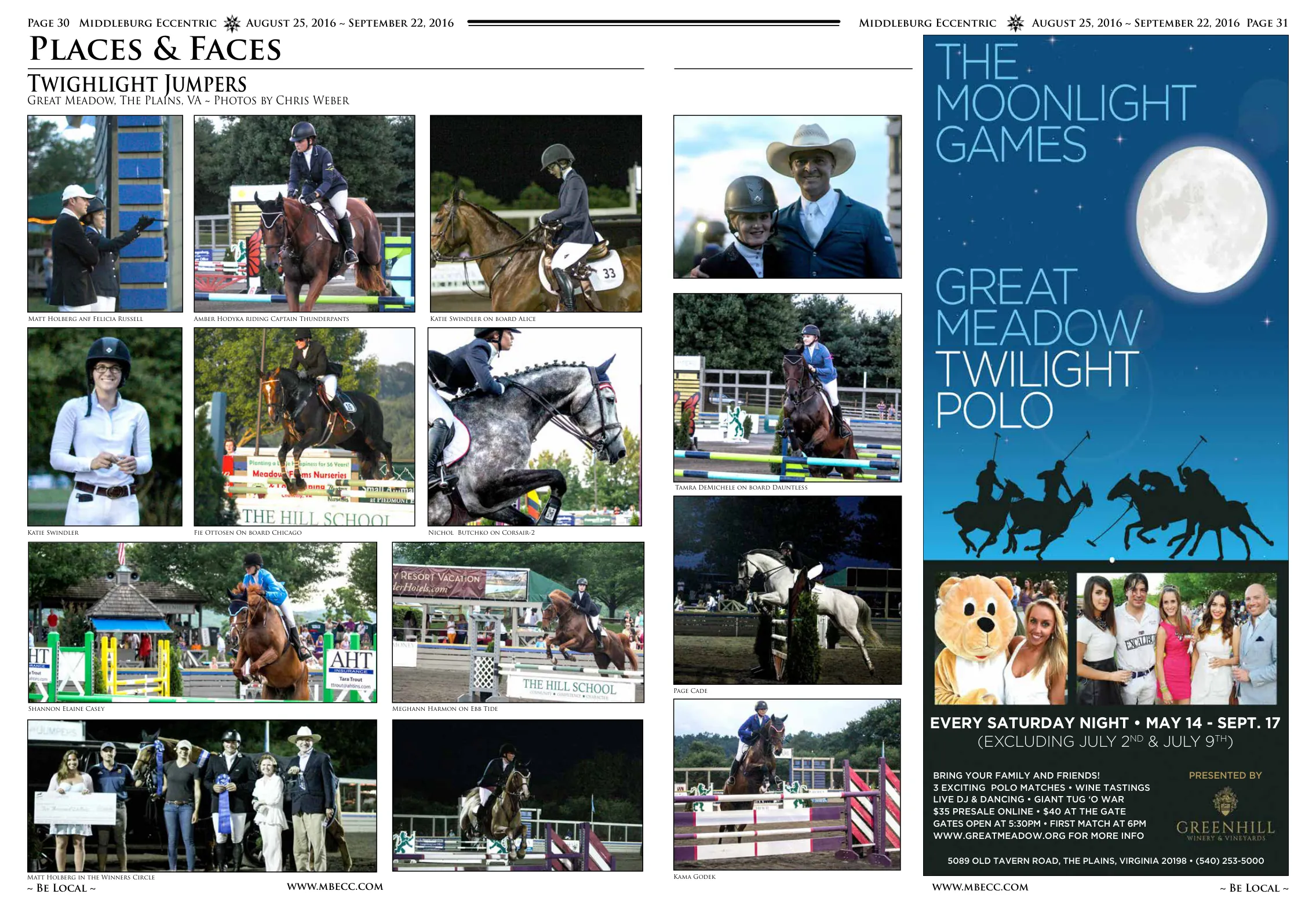 Rider on horse clearing jump · Various jumping competition action shots · Rider in winners circle · Competition action and spectators