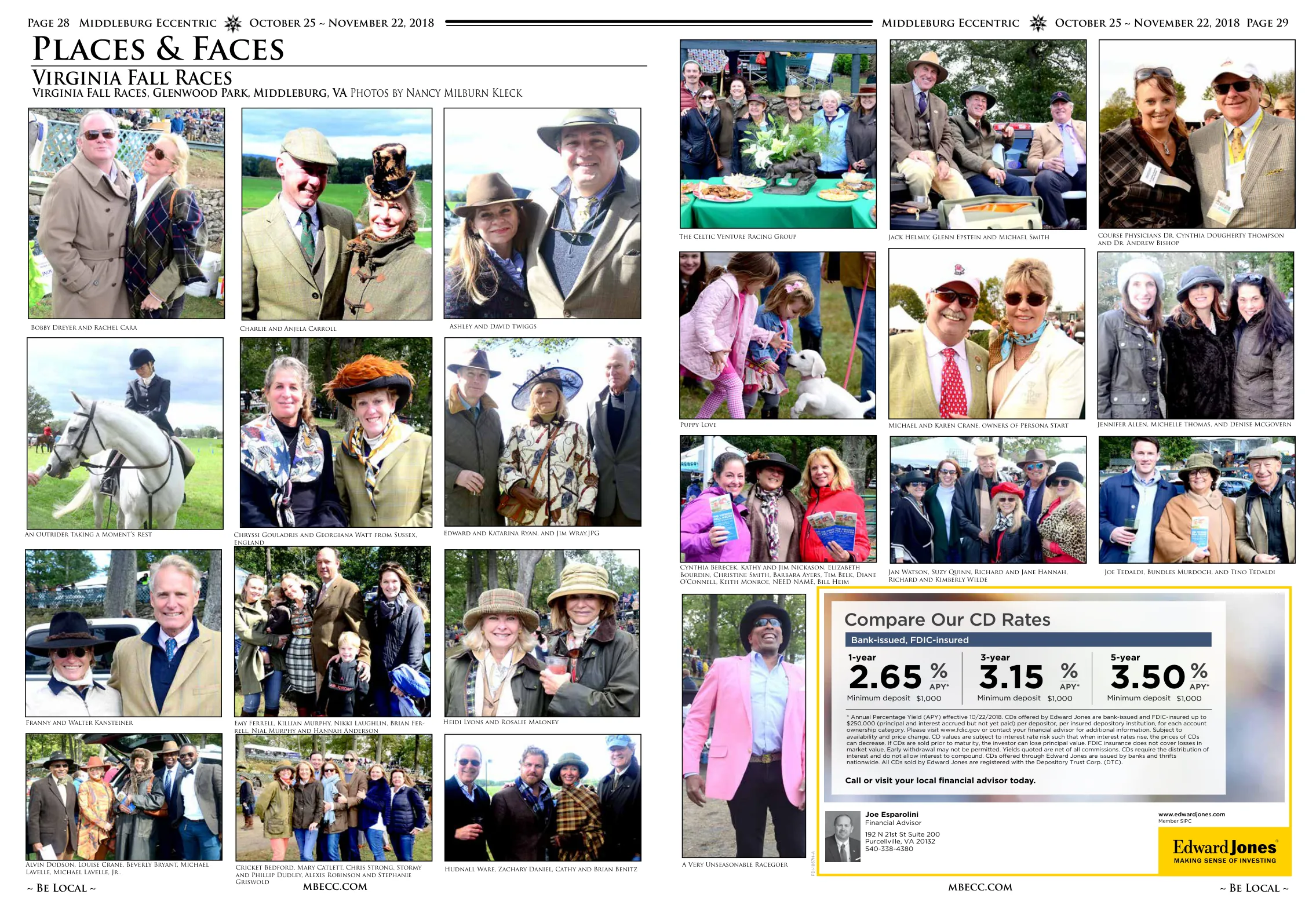 Bobby Dreyer and Rachel Cara · Charlie and Angela Carrroll · Ashley and David Twiggs · An Outrider Taking a Moment's Rest · Jack Helmly, Glenn Epstein and Michael Smith · Chryssi Gouladris and Georgiana Watt from Sussex, England · Jan Watson, Suzy Quinn, Richard and Jane Hannah, Richard and Kimberly Wilde · Joe Tedaldi, Bundles Murdoch, and Tino Tedaldi · The Celtic Venture Racing Group · Course Physicians Dr. Cynthia Dougherty Thompson and Dr. Andrew Bishop · Cynthia Berecek, Kathy and Jim Nickason, Elizabeth Bourdin, Christine Smith, Barbara Ayers, Tim Belk, Diane O'Connell, Keith Monroe, NEED NAME, Bill Heim · Puppy Love · Michael and Karen Crane, owners of Persona Start · Jennifer Allen, Michelle Thomas, and Denise McGovern
